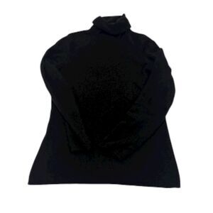 McDuff Essentials size small long sleeve 100% cashmere turtleneck sweater EUC